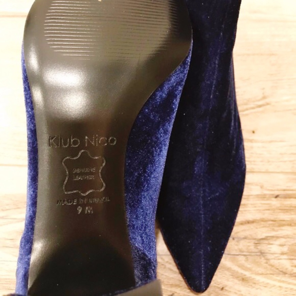 ❌SOLD❌ Anthropologie | Klub Nico Velvet Bootie 9M - Picture 6 of 8